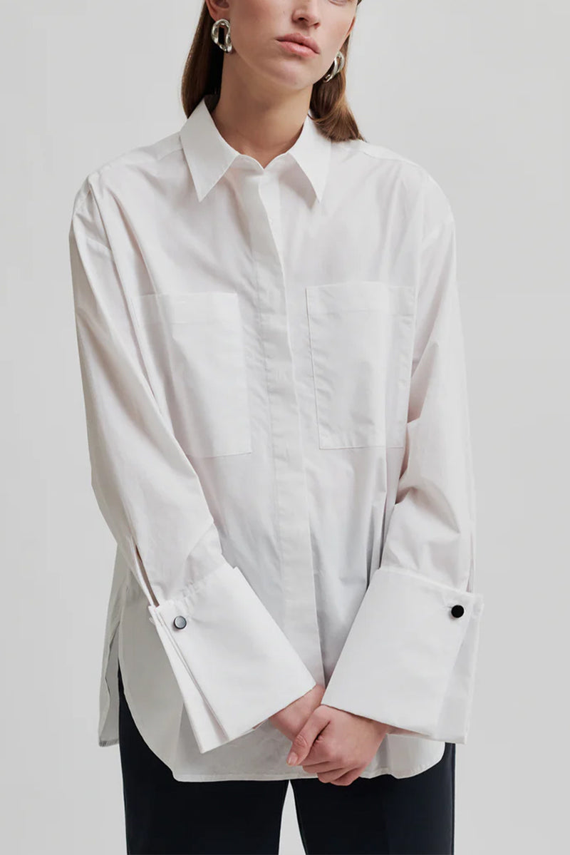 Calico Shirt - White
