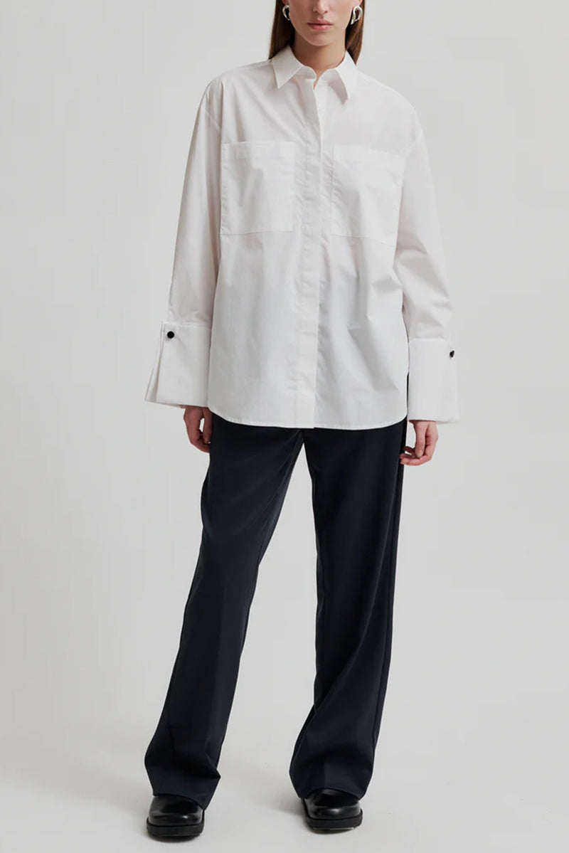 Calico Shirt - White