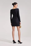 Jersey Mini Dress - Black
