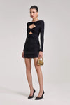 Jersey Mini Dress - Black