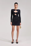 Jersey Mini Dress - Black