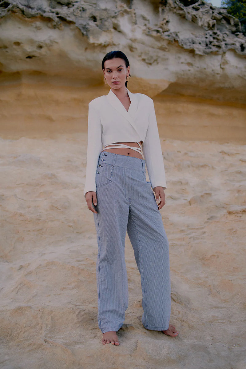 Dolce Baggy Trousers - Peacoat