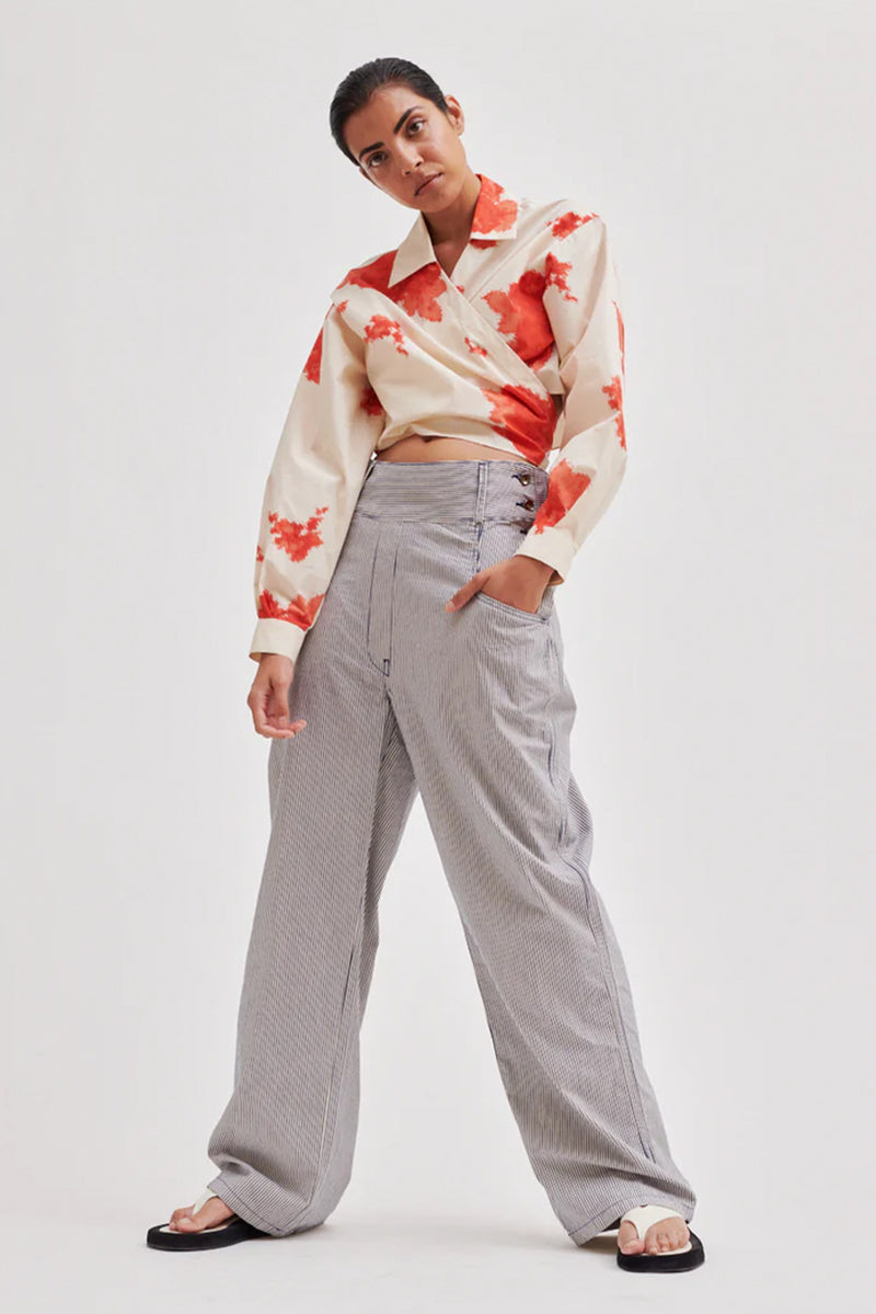Dolce Baggy Trousers - Peacoat