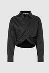 Closa Wrap Shirt - Black