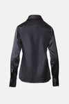 ON PARKS Tailored Silk Shirt - Black