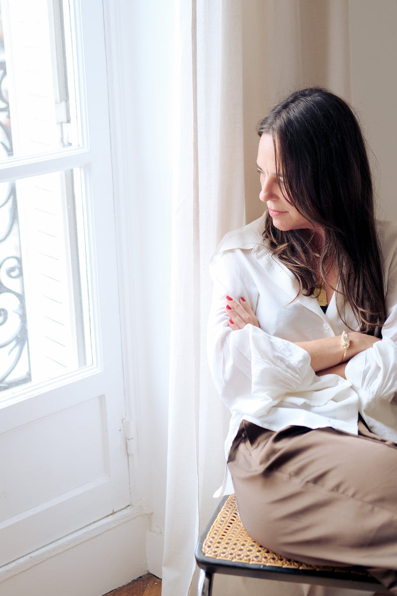 Silk Shirt - Cream