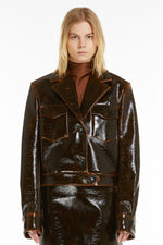 Macro Jacket - Dark Brown