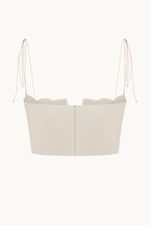 Becca Crop Top - Ivory