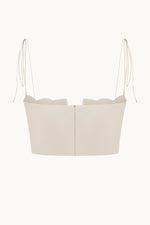 ANNA OCTOBER Becca Crop Top - Ivory