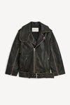 Beatrisse Leather Jacket - Black