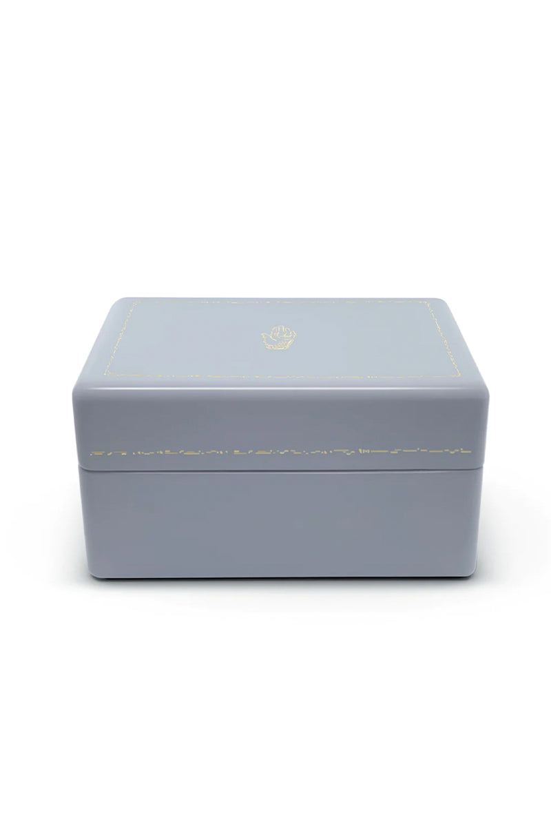 Mini Trunk Classic Jewellery Box - Evening Blue