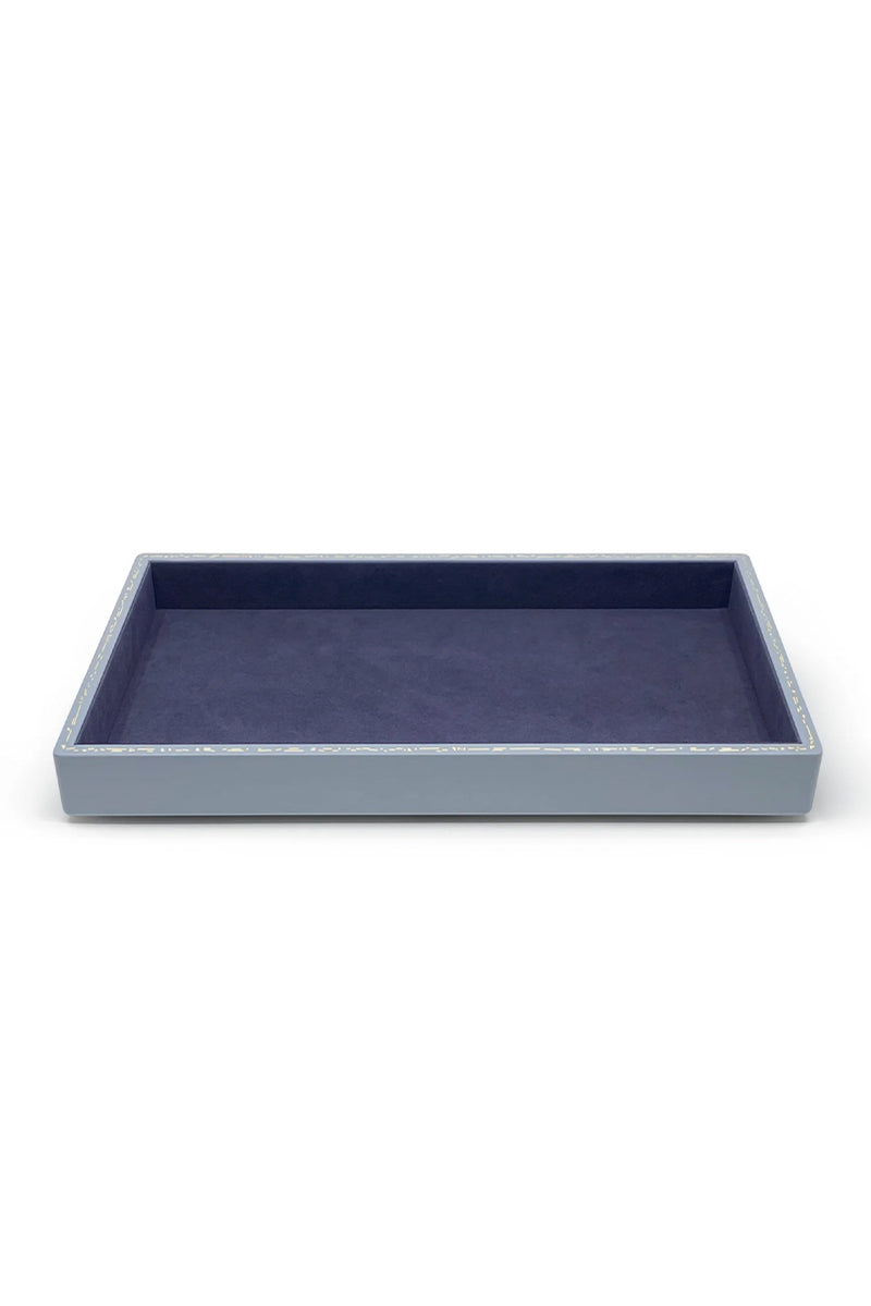 Large Valet Tray - Evening Blue