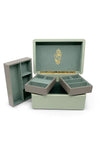 Mini Trunk Classic Jewellery Box - Mint