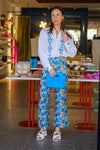 Naya Pants - Blue Green