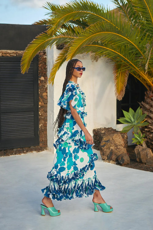Zafiro Dress - Blue
