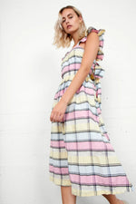 Bertine Strap Dress - Rosebloom