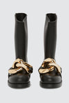 Chain Rubber Boot - Black