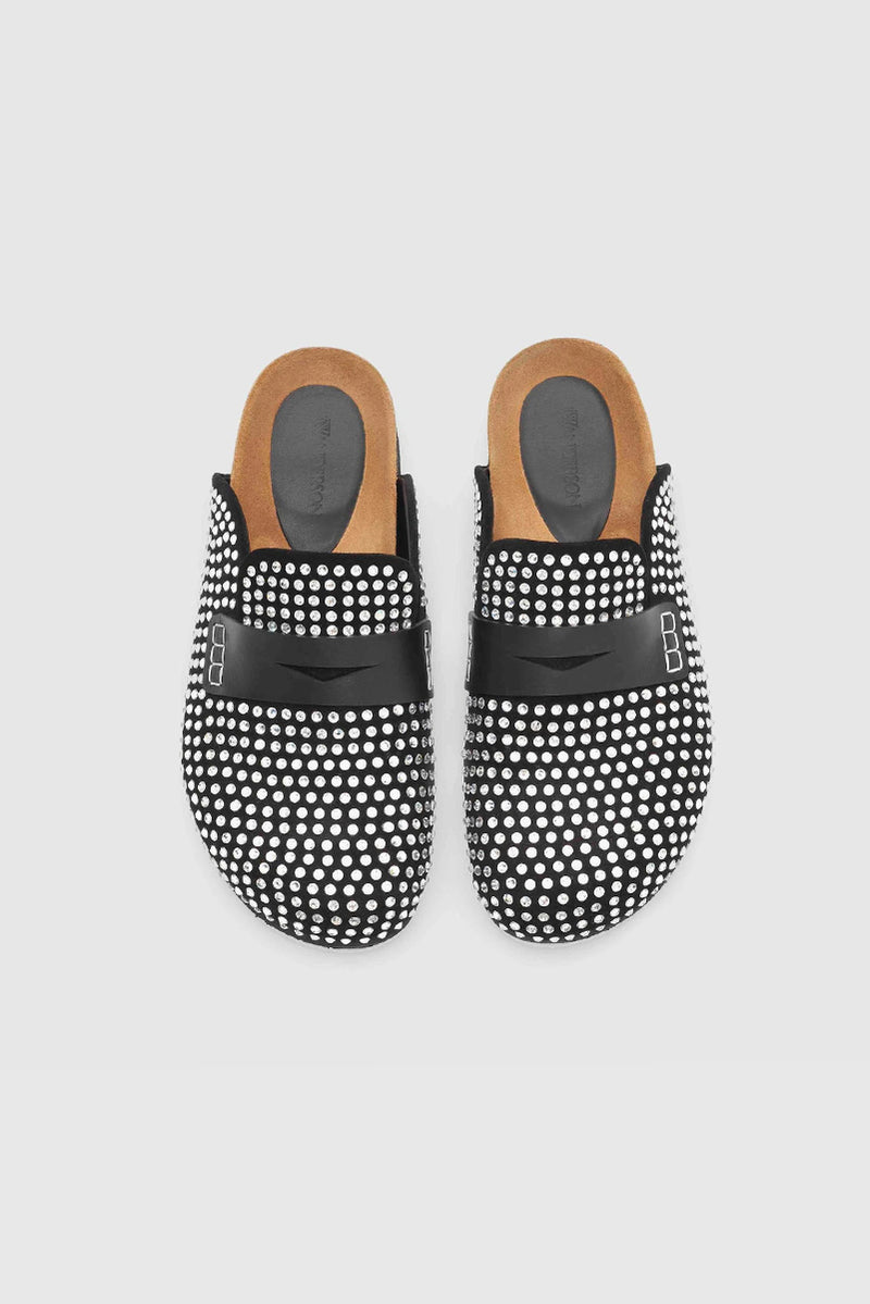 Crystal Loafer - Black