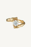 Bambu Ring - 9K Yellow Gold