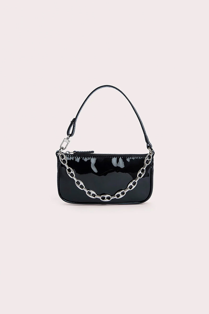 Mini Rachel - Black Patent Leather