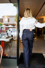 Crew Wide Leg Pant - Denim
