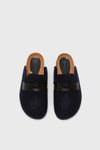 Felt Loafer - Dark Navy