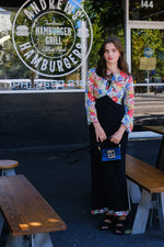 Lora Dress - Multi Spring Meadow