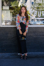 Lora Dress - Multi Spring Meadow