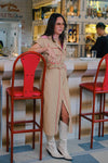 Saloon Dress - Tan