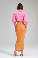 Button Top - Pink