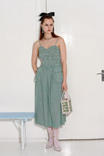 Liberty Dress - Green Gingham