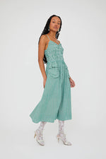 Liberty Dress - Green Gingham