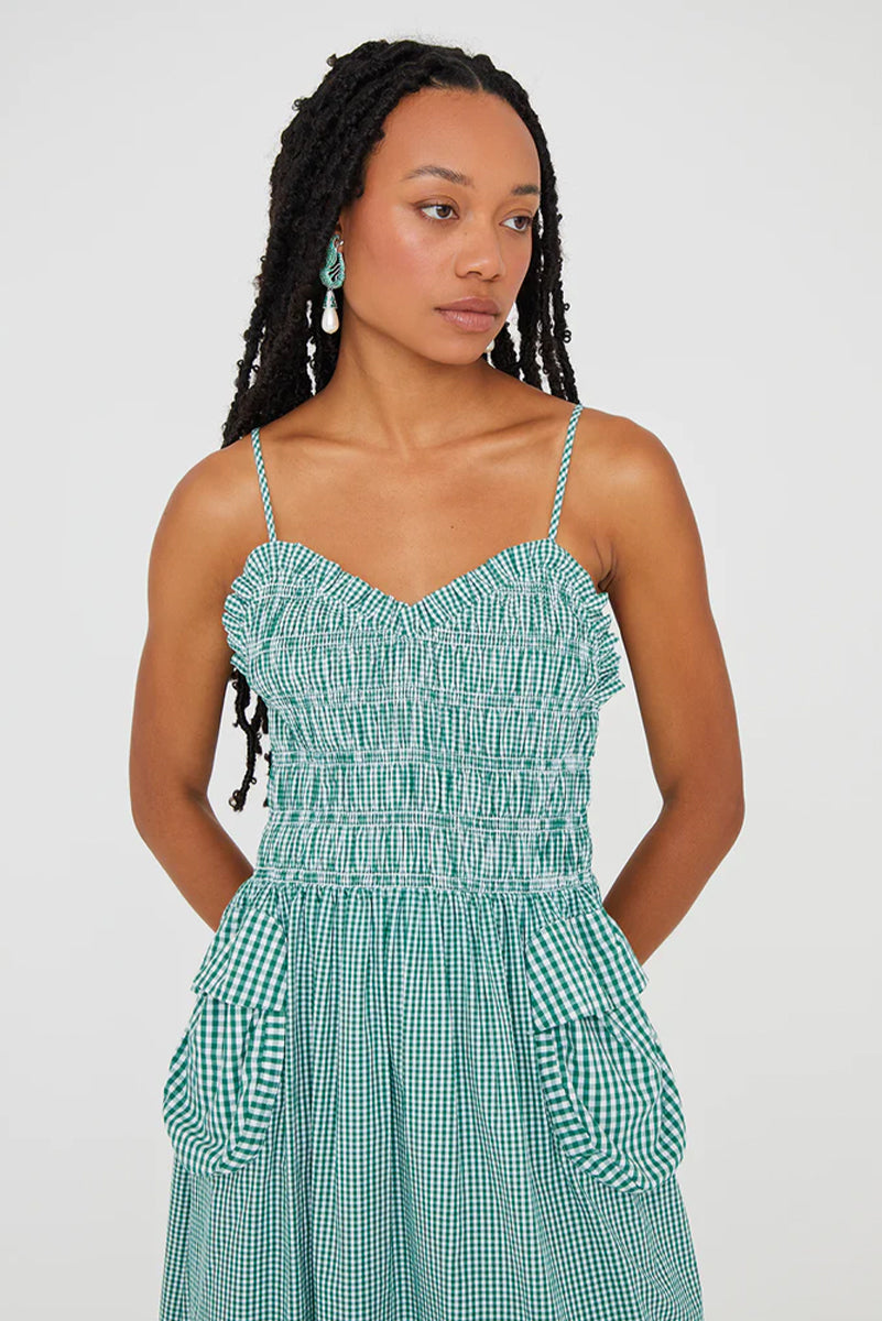 Gingham cocktail discount dress